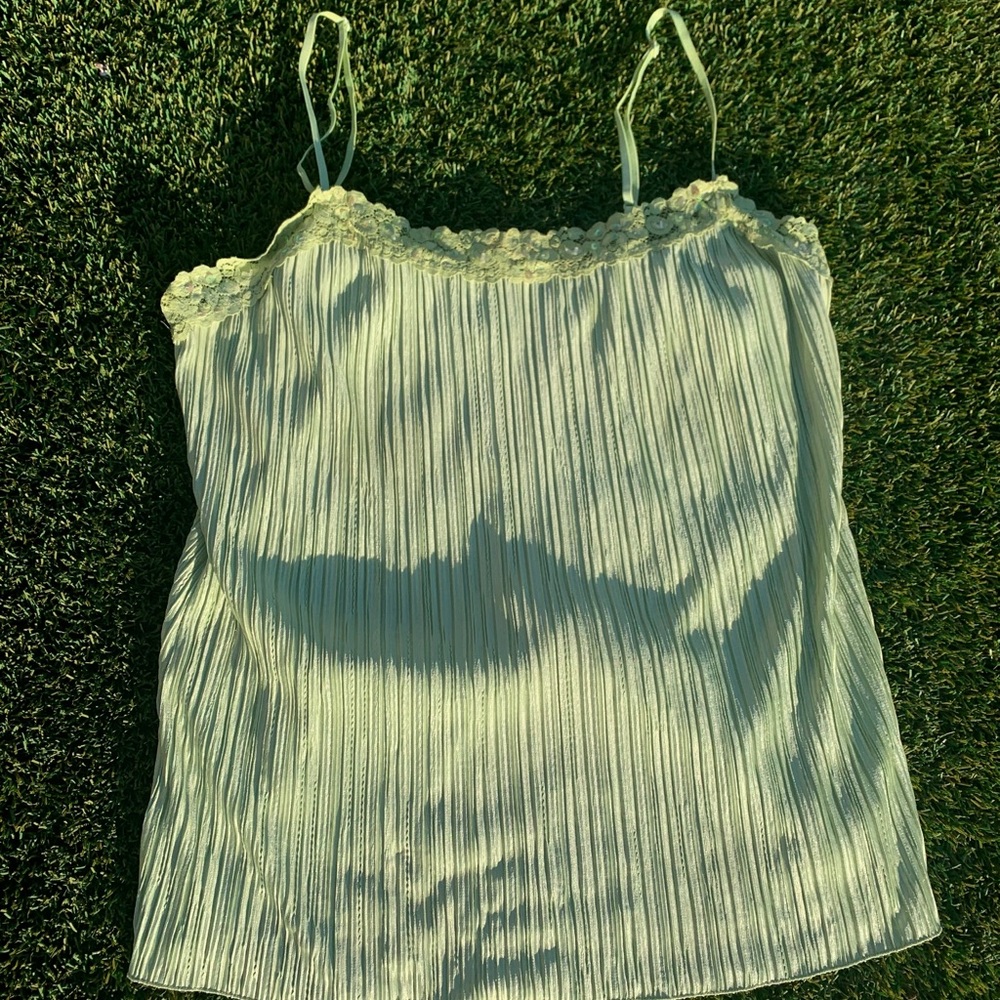 Y2k Green Cami